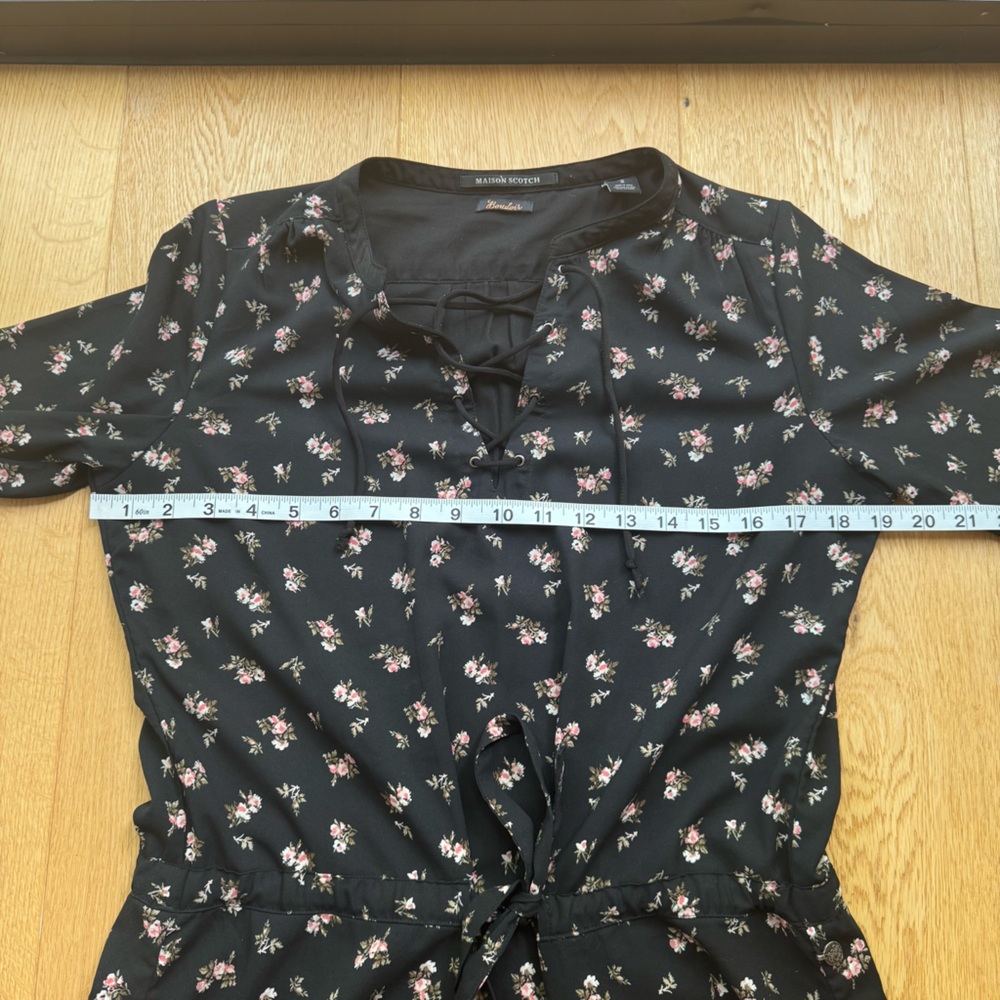 Maison Scotch - Scotch & Soda Boudoir Floral Maxi Dress, long sleeves- 2 - Picture 15 of 15